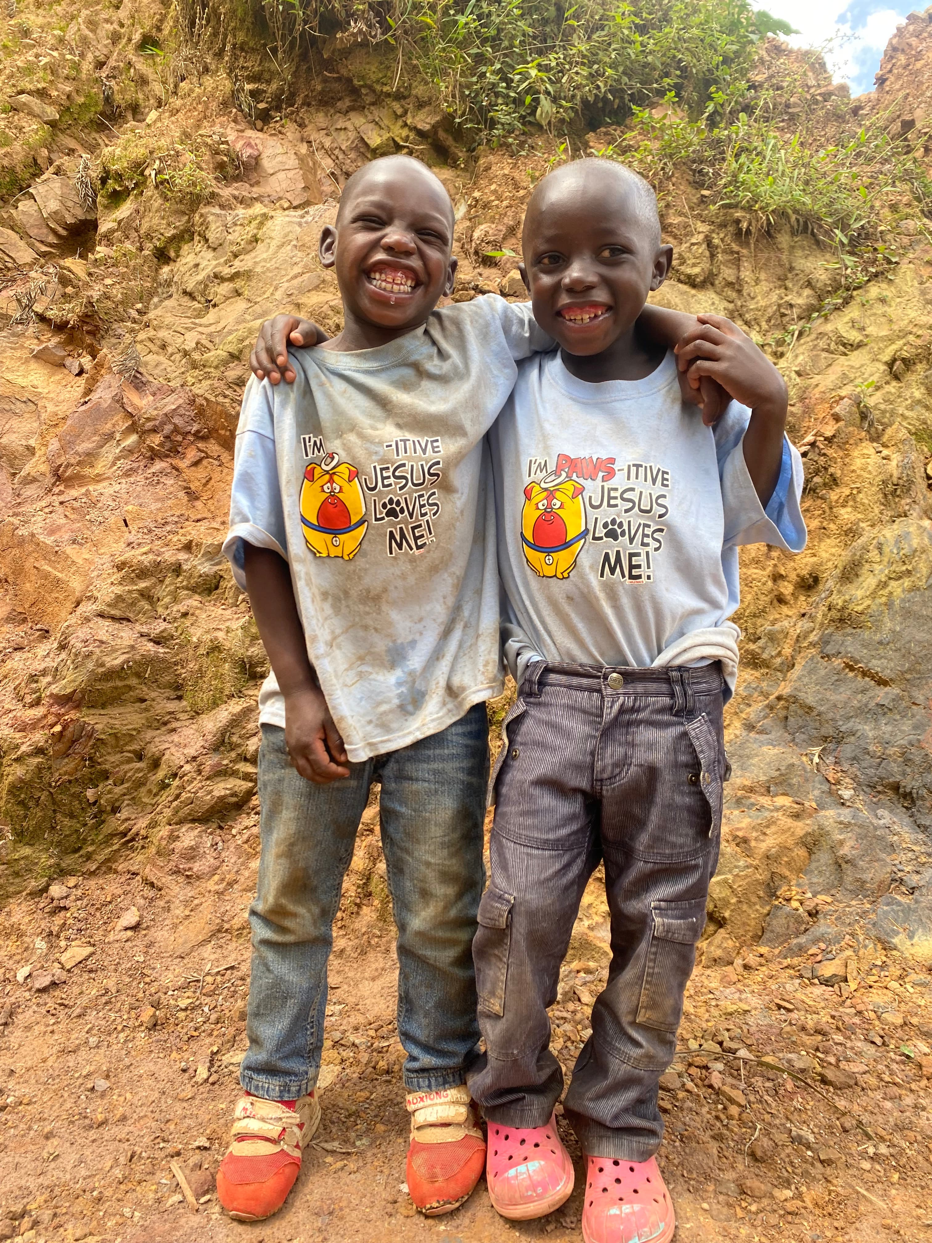 Rajab and his friend